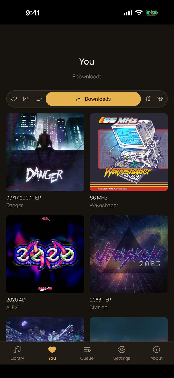 PearTune downloads for offline listening